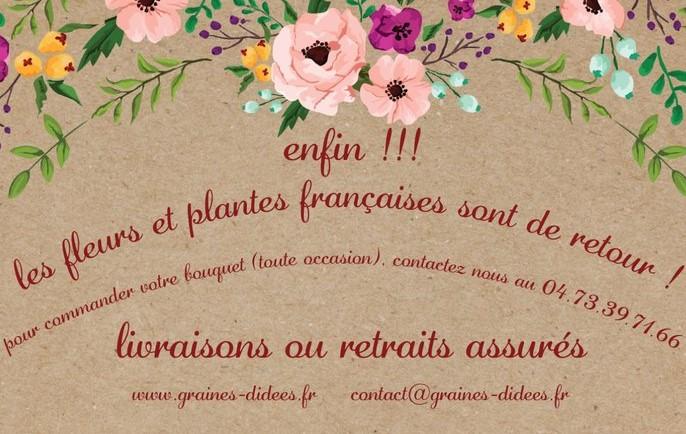 fleurs françaises